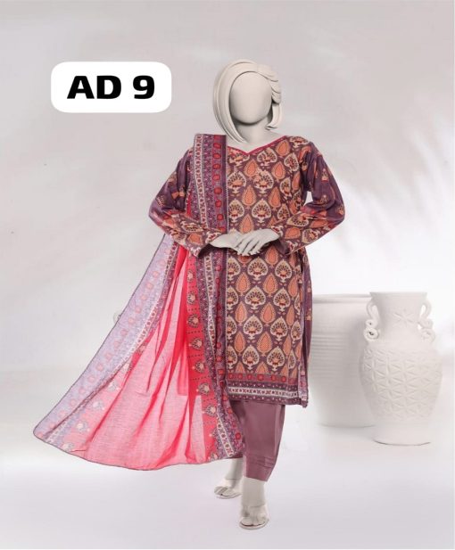 ALMEERAH DORIYA 3PC LAWN VOL-1