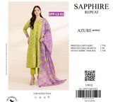 SAPPHIRE REPEAT 3PC LAWN