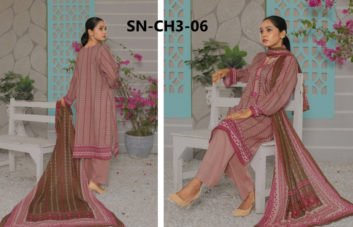 SAFFRON 3PC CAMBRIC CHAPTER 3