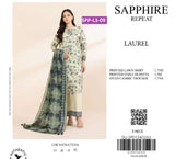 SAPPHIRE REPEAT 3PC LAWN