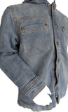 KIDS DENIM HOODIE