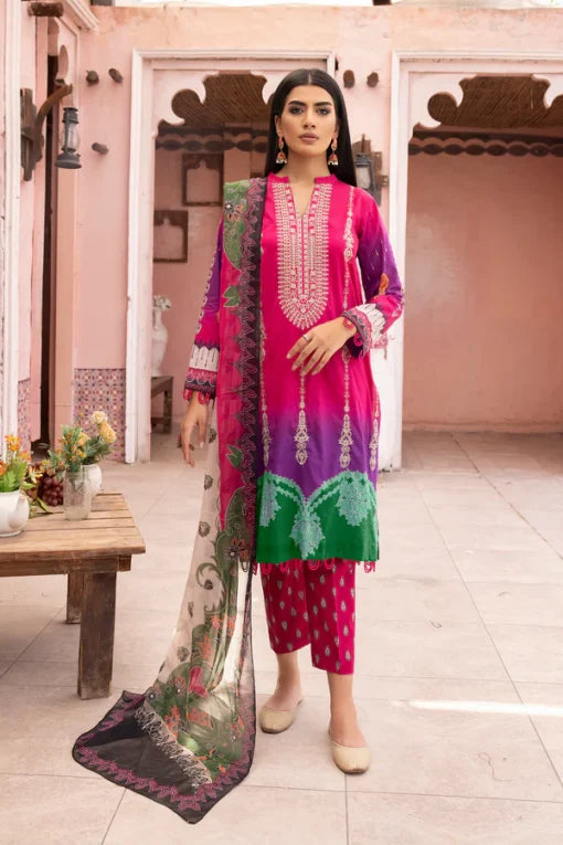 DANAYAH BY JOHRA 3PC EMBROIDERY LAWN