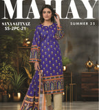 MAHAY BY SANA SAFINAZ 2PC LAWN SHIRT DUPATTA