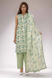 SAYA - Unstitched Printed Lawn 3 Piece