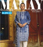 MAHAY BY SANA SAFINAZ 2PC LAWN SHIRT DUPATTA