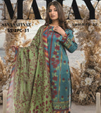 MAHAY BY SANA SAFINAZ 2PC LAWN SHIRT DUPATTA