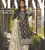 MAHAY BY SANA SAFINAZ 2PC LAWN SHIRT DUPATTA