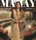 MAHAY BY SANA SAFINAZ 2PC LAWN SHIRT DUPATTA