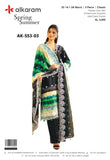 ALKARAM – Unstitched Printed Lawn 3 Piece