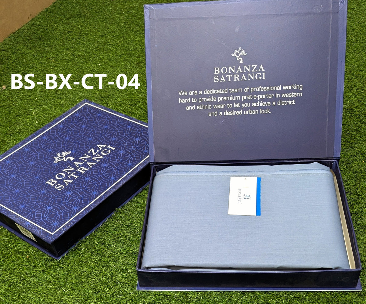 BONANZA UNSTICHED COTTON FOR MENS in BOX