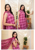 ZESH - Unstitched Same Print 3 Piece Lawn