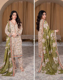 ZESH - Unstitched Same Print 3 Piece Lawn