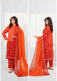 ZESH - Unstitched Same Print 3 Piece Lawn