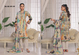 MJ IZHAN EXOMIC BLOOM - Unstitched Printed 3-Piece Lawn