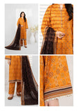 ZESH - Unstitched Same Print 3 Piece Lawn