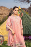 RANG-E-FALAK by Saimb - Stitched Embroidered 3PC Crinkle Chiffon