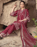 RANG-E-FALAK by Saimb - Stitched Embroidered 3PC Crinkle Chiffon