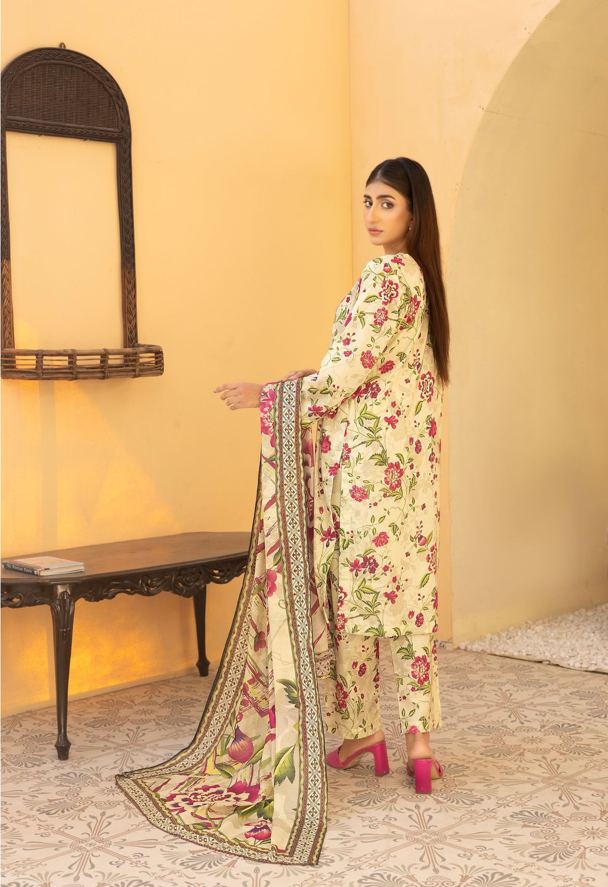 MUSKAN BY LEEDS THREE PIECE UNSTITCHED LAWN