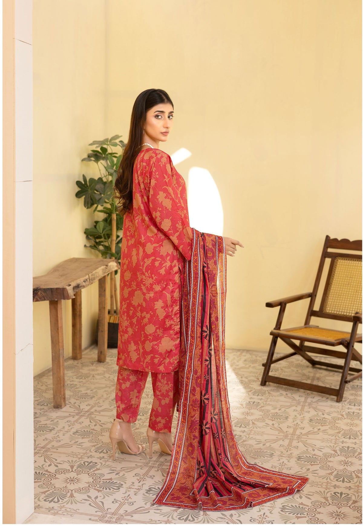 MUSKAN BY LEEDS THREE PIECE UNSTITCHED LAWN