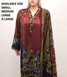 SANA SAFINAZ STITCH 2PC SILK SHIRT DUPATTA