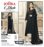 BLUSH BY JOHRA 3PC EMBROIDERY