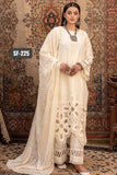 SHAFAQ BY JOHRA 4PC LAWN CHIKANKARI