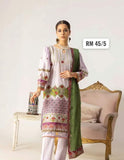 RIMAL BY USMAN KASHIF 3PC EMBROIDERY VOL-45