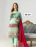 RIMAL BY USMAN KASHIF 3PC EMBROIDERY VOL-45