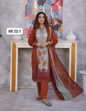 HARAM BY USMAN KASHIF 3PC EMBROIDERY VOL-23