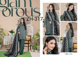 ZESH - Unstitched Printed 3pc Cambric Vol-2