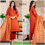 ZESH - Unstitched Printed 3pc Cambric Vol-2