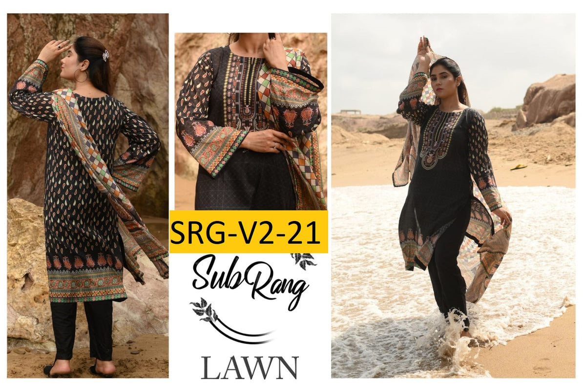 SUBRANG 3PC LAWN VOL 2 صدائے اوس