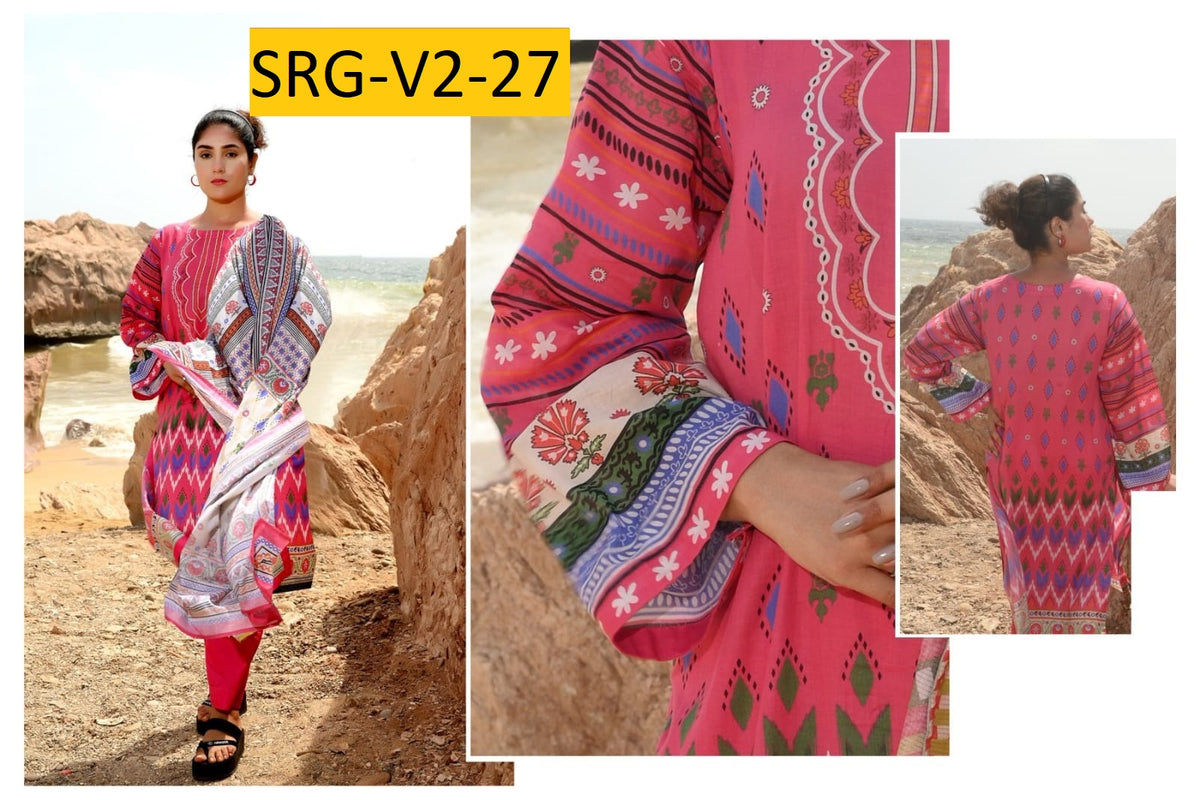 SUBRANG 3PC LAWN VOL 2 صدائے اوس