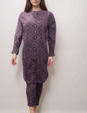 SALT BY GULAHMED STITCH 2PC SHIRT TROUSER SAME PRINT