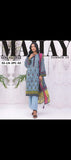 MAHAY SANA SAFINAZ – Unstitched Printed Lawn 3 Piece