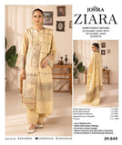 ZIARA BY JOHRA 3PC EMBROIDERED JACQUARD