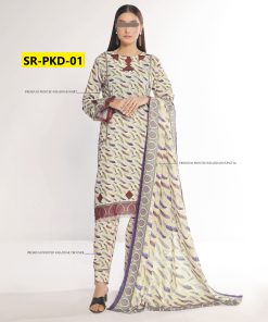 SARINA 3PC KHADDAR WINTER COLLECTION