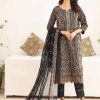 SANA SARA 3PC EMBROIDERED CAMBRIC WITH CUTWORK CHIFFON DUPATTA SERIES