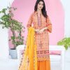 SANA SARA 3PC EMBROIDERED CAMBRIC WITH CUTWORK CHIFFON DUPATTA SERIES