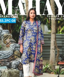 MAHAY BY SANA SAFINAZ 2PC LAWN SHIRT DUPATTA PRODUCT DETAILS: AVAILABLE IN 2PC 100% ORIGINAL DIGITAL PRINTED LAWN DORIA SHIRT (1.75M) DIGITAL PRINTED LAWN DUPATTA (2.5M